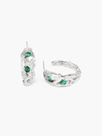 pendientes artesanales Brut piedras 7