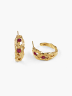 pendientes artesanales Brut piedras 10