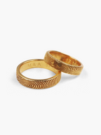 Alianza Huella en Oro 18K de Lalanne 1