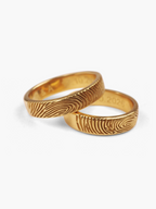 Alianza Huella en Oro 18K de Lalanne 2