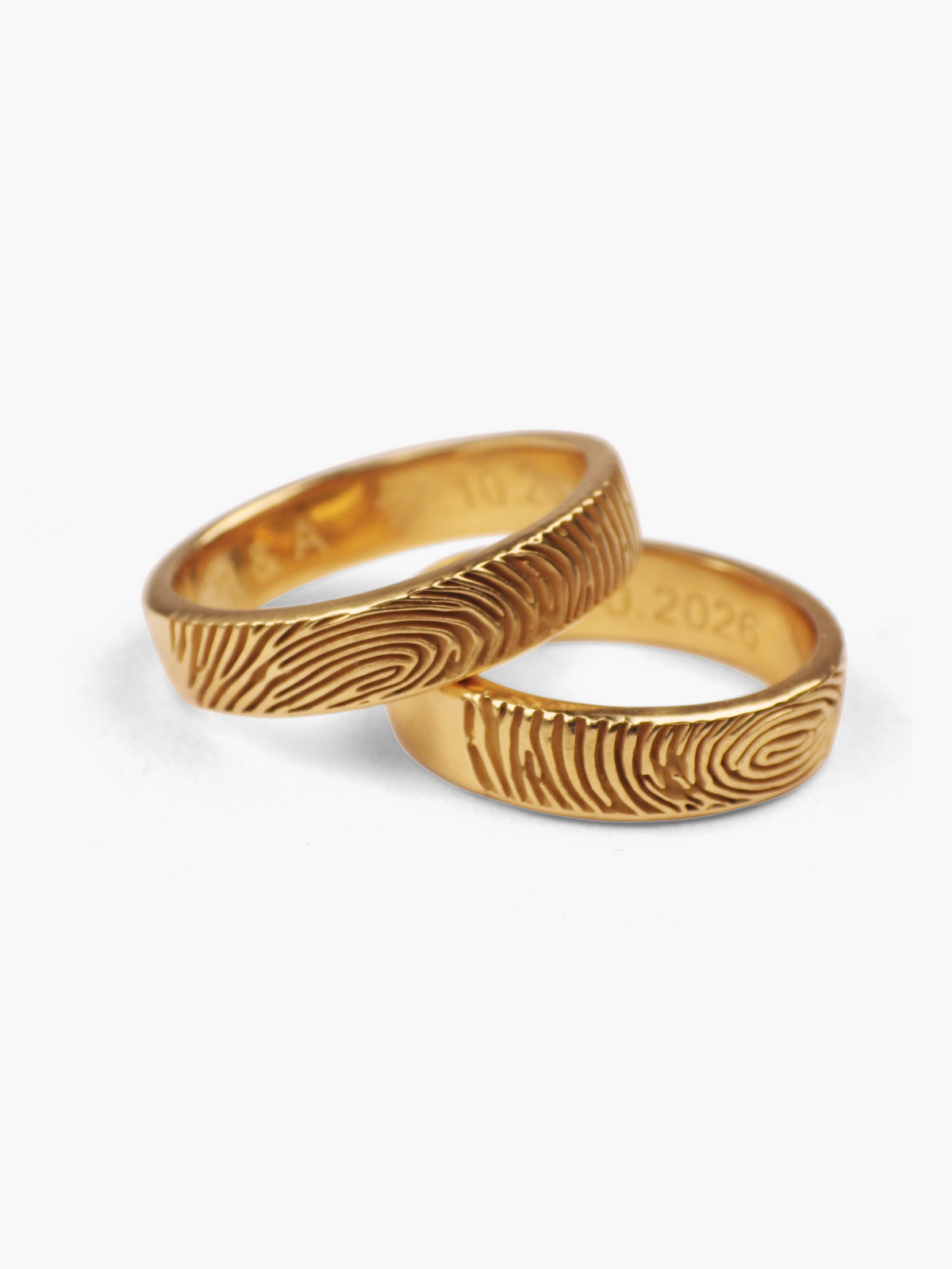 Alianza Huella en Oro 18K de Lalanne 2
