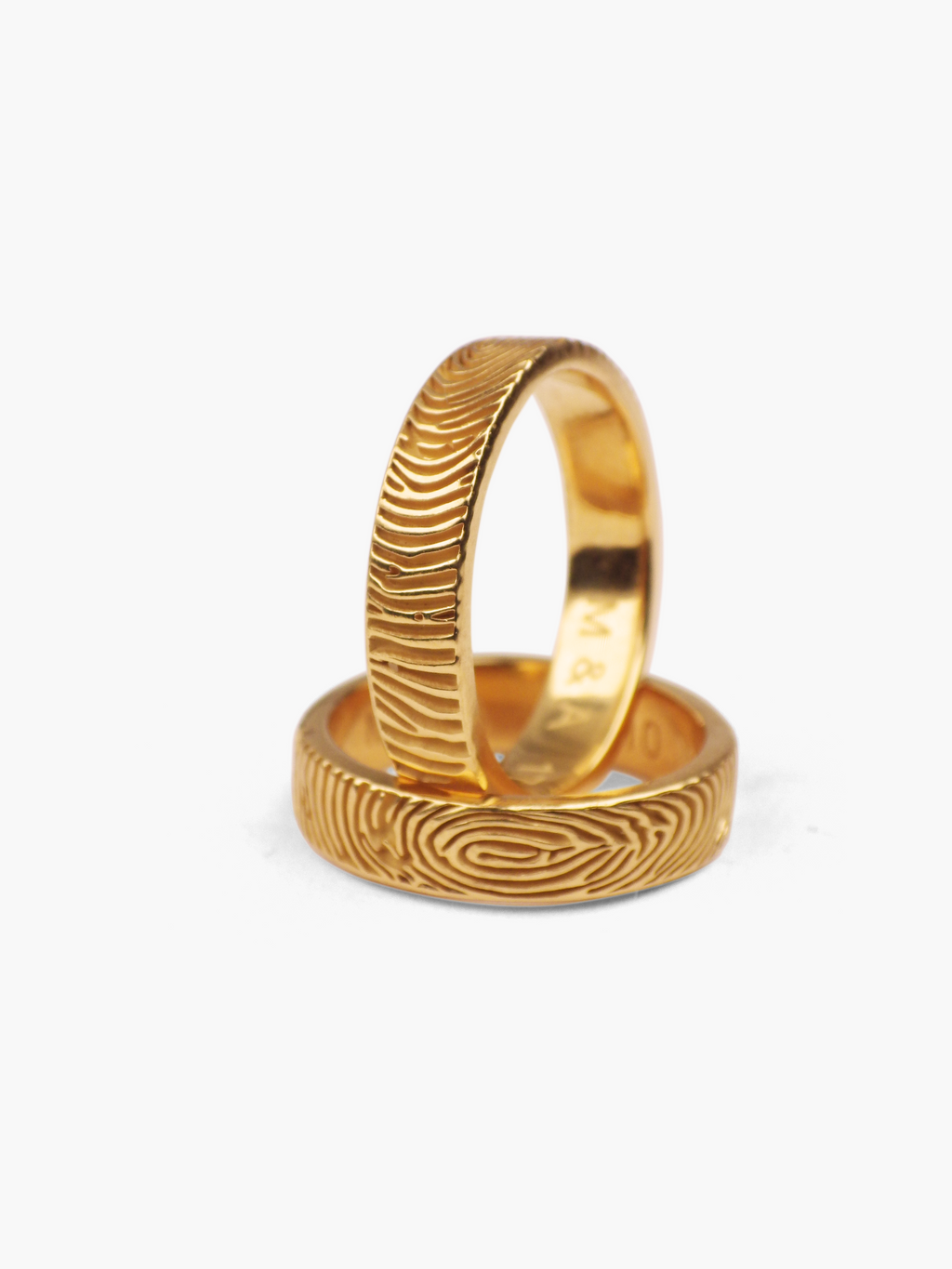 Alianza Huella en Oro 18K de Lalanne 3