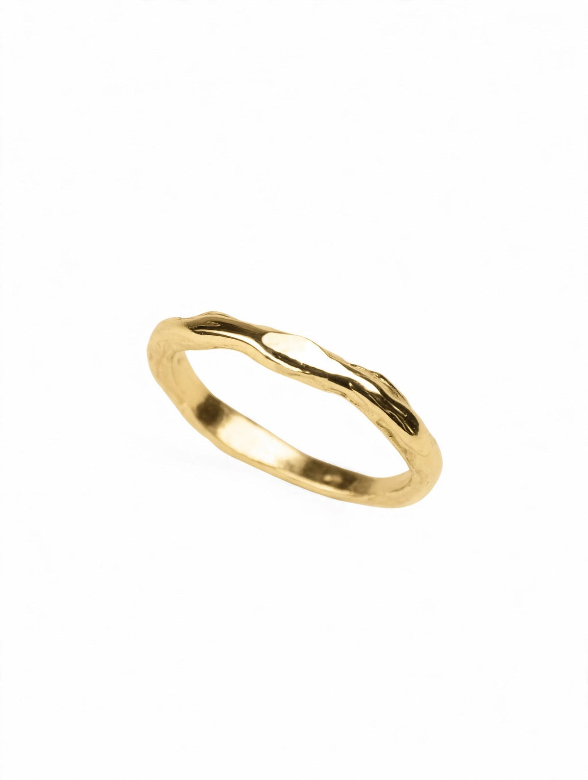 Alianza artesanal Veta en Oro de 18K de Lalanne 1