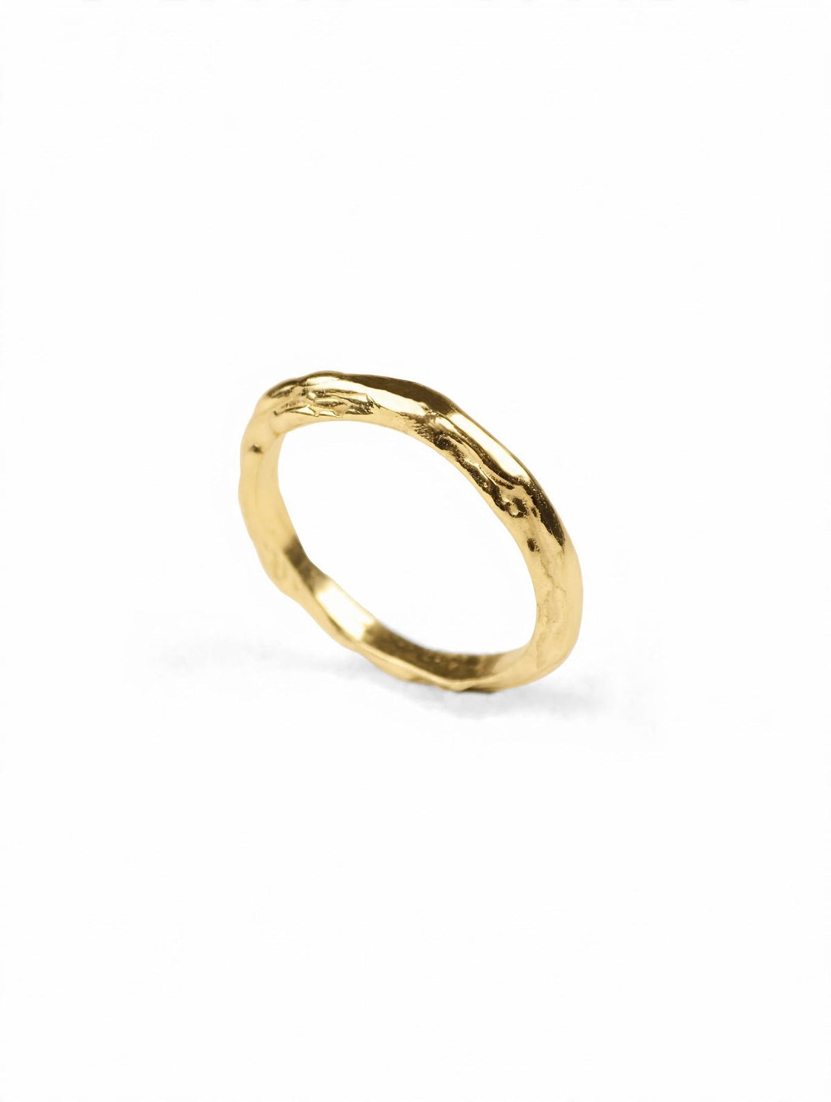 Alianza artesanal Veta en Oro de 18K de Lalanne 3