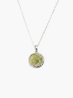 Colgante Leize plata de ley y olivina POR