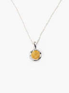 Colgante Lur plata de ley y ambar POR