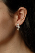 pendientes artesanales Brut piedras 6