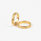 Alianzas artesanales Galea en oro 18K Lalanne