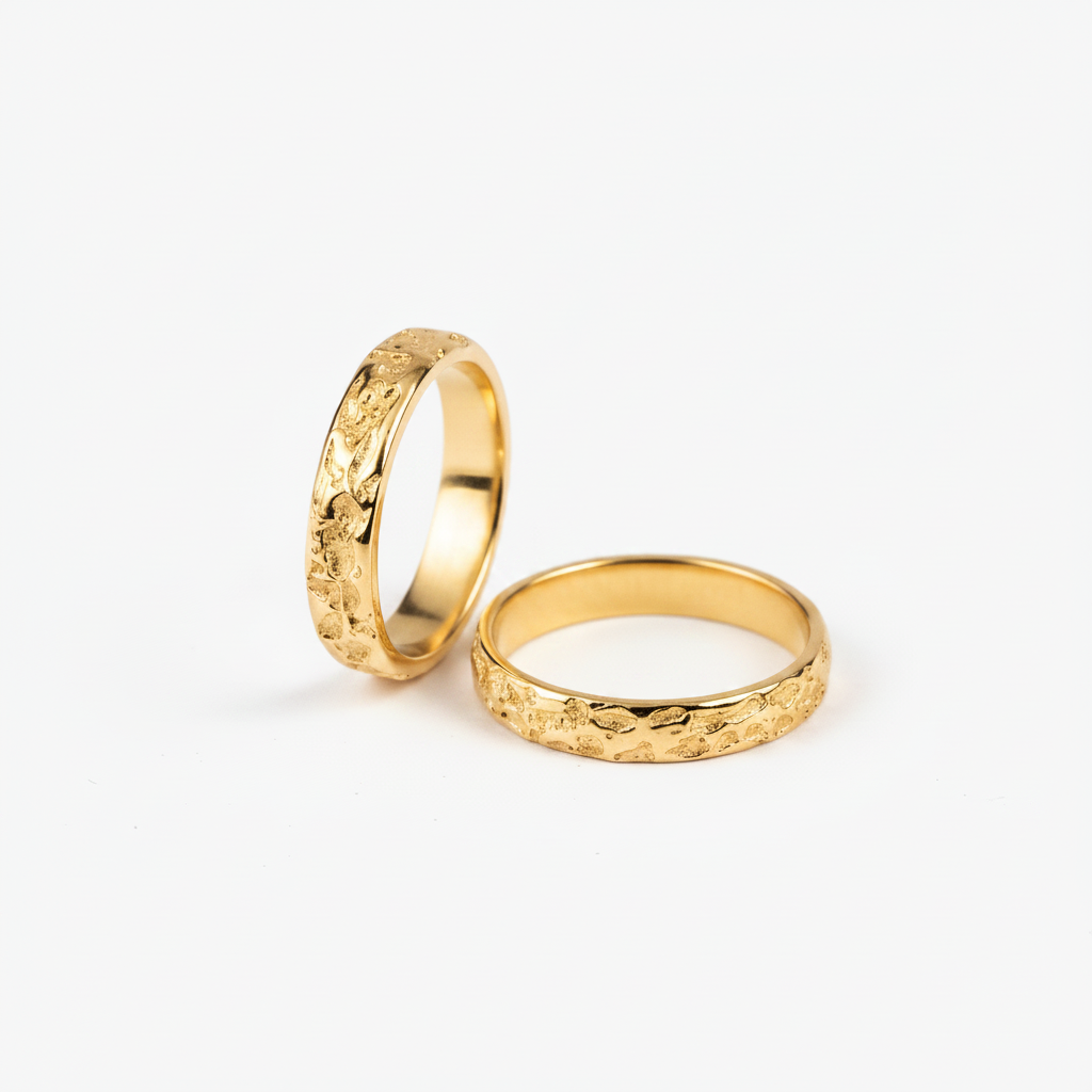 Alianzas artesanales Galea en oro 18K Lalanne