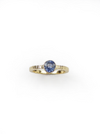 anillo diseño personalizado en oro de 18K