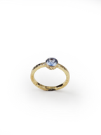 anillo diseño personalizado en oro de 18K