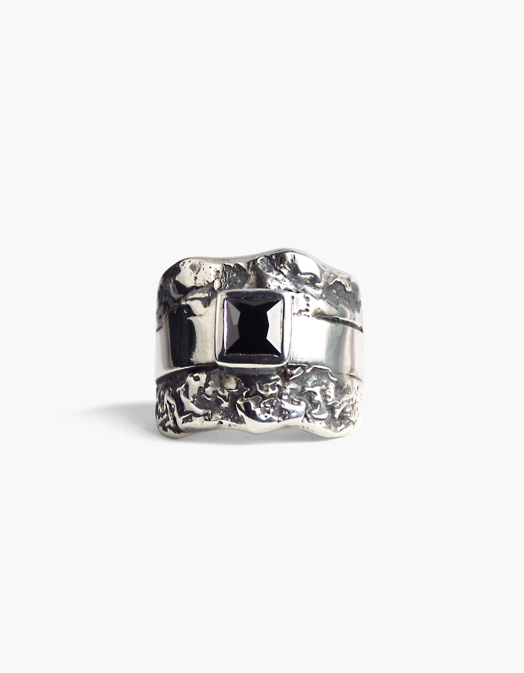 anillo artesanal de plata Japón, de Lalanne